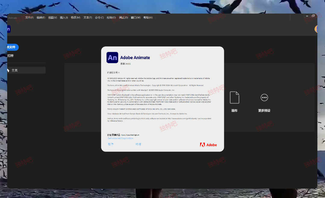 Adobe Animate 2024 (AN2024) v24.0.12.1 直装破解版震撼发布——专业级2D动画与交互设计神器,支持HTML5 Canvas、WebGL、SVG,永久激活开箱即用! Adobe Animate 2024 (AN2024) v24.0.12.1 直装破解版震撼发布——专业级2D动画与交互设计神器,支持HTML5 Canvas、WebGL、SVG,永久激活开箱即用!